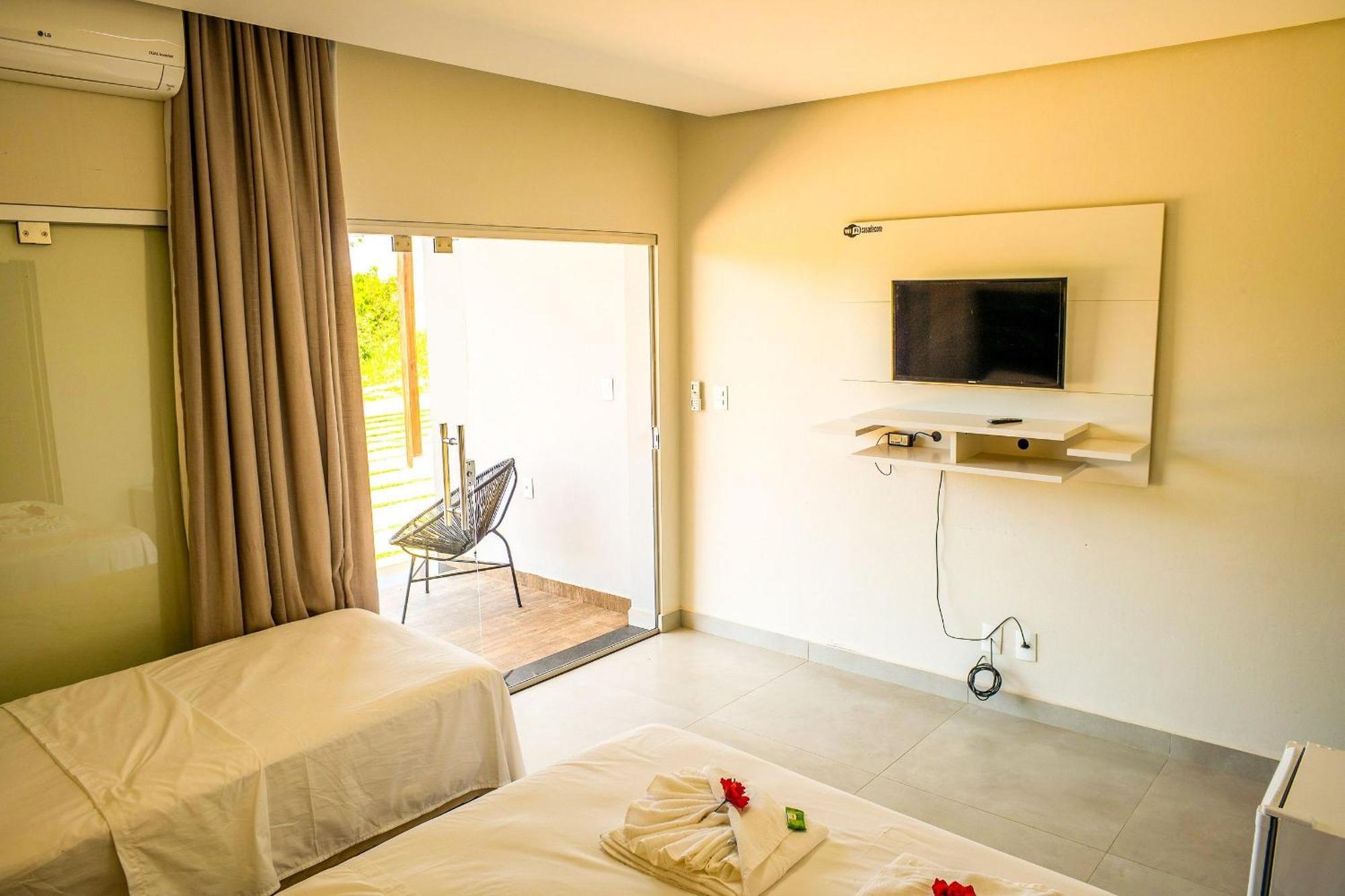 Pousada Com Piscina, Jacuzzi E Com Vista Em Capitolio - Casa Decore Eksteriør billede