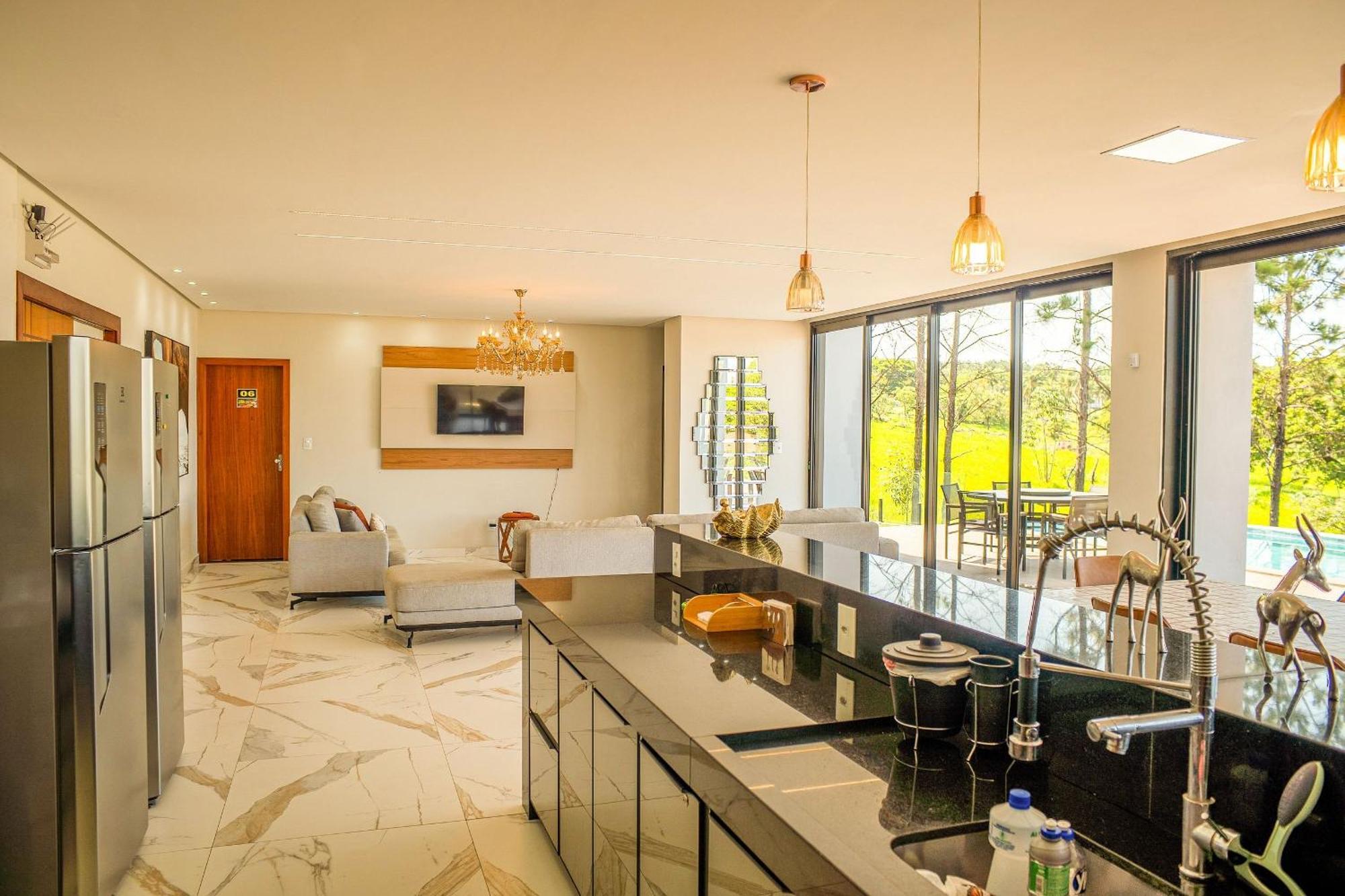 Pousada Com Piscina, Jacuzzi E Com Vista Em Capitolio - Casa Decore Eksteriør billede