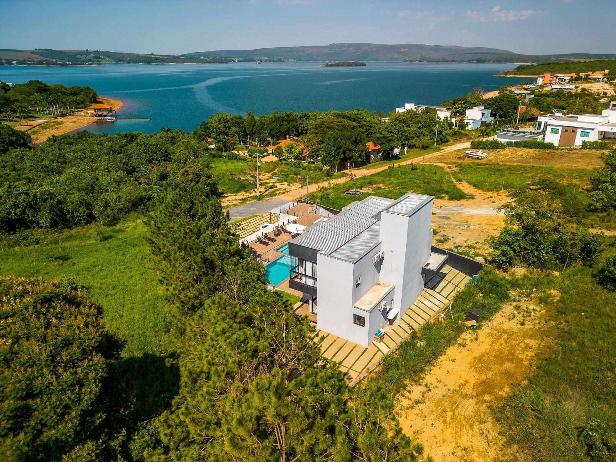 Pousada Com Piscina, Jacuzzi E Com Vista Em Capitolio - Casa Decore Eksteriør billede
